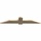 Ekena Millwork Eugene Rough Sawn Timber Gable Bracket, Douglas Fir, 60"W x 12"H x 2"D x 6"F, 5/12 Pitch GBW060X12X0206EUG00RDF - alternate 3